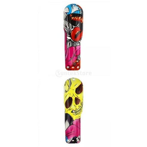 2pcs 보호 DIY 백 하우징 백 커버는 Whal 8148/8591에 적합합니다., 15.2x4.5cm, 레드립, 플라스틱