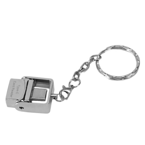 2IN1의 USB 3.1 타입 C USB-C Tf를 OTG 카드 리더를 들어 삼성 갤럭시 S9 타입 C 전화 OTG 카드 리더, 은, 하나
