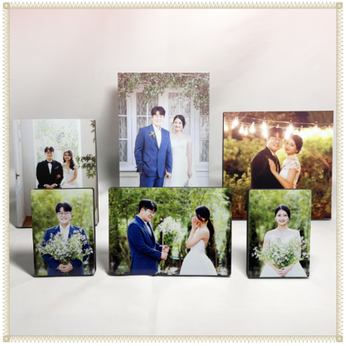 소중한 추억을 더욱 빛나게 해주는 바닐라틱 메탈 액자