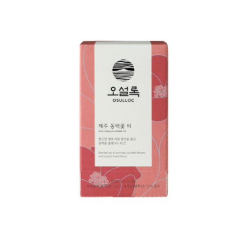 오설록 제주 동백꽃 티백 20EA, 1.5g, 120개