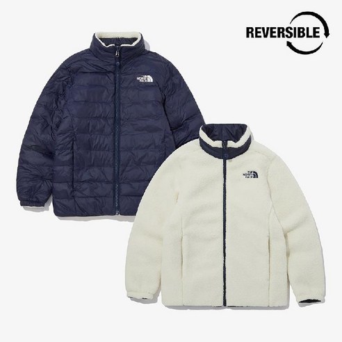 노스페이스 키즈 플러프 리버시블 자켓 NJ3NP55S K'S FLUFF RVS JACKET NJ3NP55T