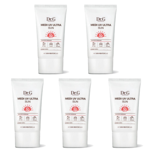 Dr.G 닥터지 메디 UV 울트라 선 50ml (SPF50+ PA+++) 최근제조, 5개