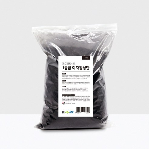 조이라이프 1등급 야자활성탄 활성탄 1kg, 1개