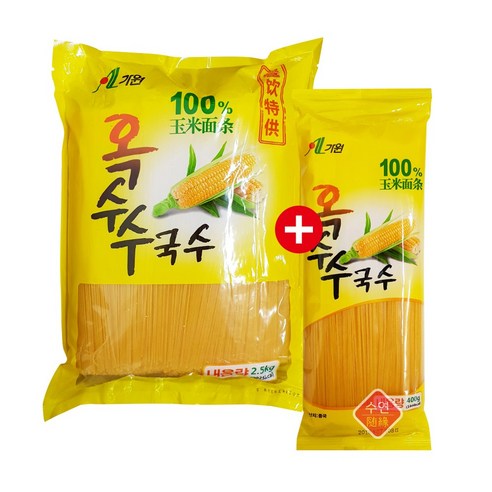 가원 순 옥수수국수, 400g, 2개