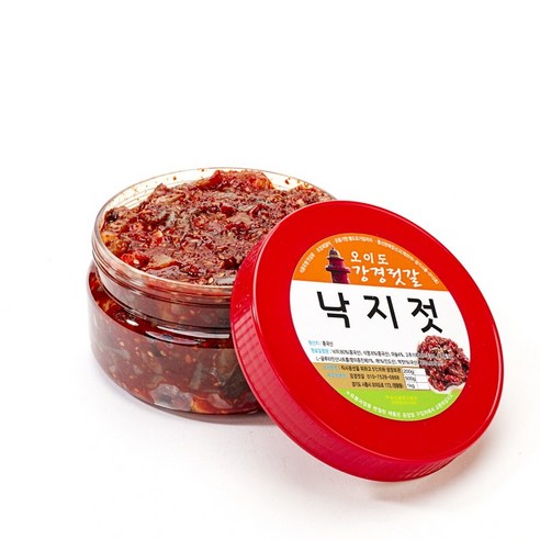 오이도강경젓갈 낙지젓, 200g, 1개