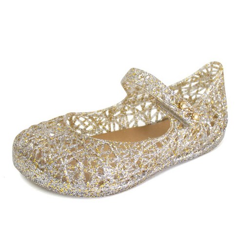 미니멜리사 아동 주니어 샌들 슬리퍼 골드 31510-03771