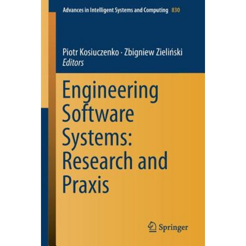 Engineering Software Systems: Research and Praxis Paperback, Springer ...