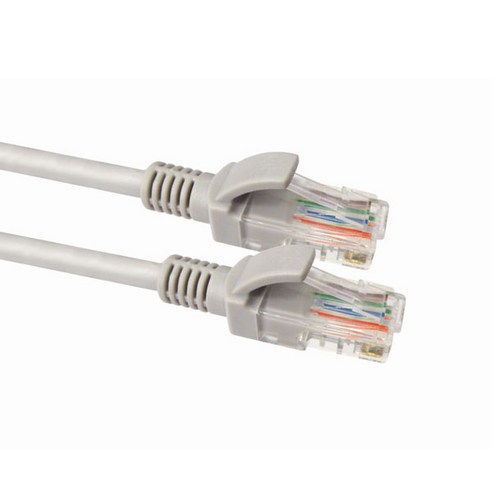 랜케이블 UTP CAT6 인터넷연결선 렌선 렌케이블 그레이, 5m, 1개