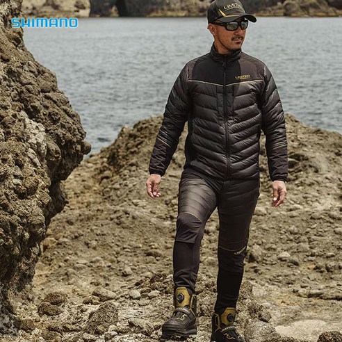 겨울철 낚시 애호가를 위한 완벽한 선택: 인수상회 시마노 MD-110X 리미티드 프로 다운 내피 슈트 시마노동계낚시복