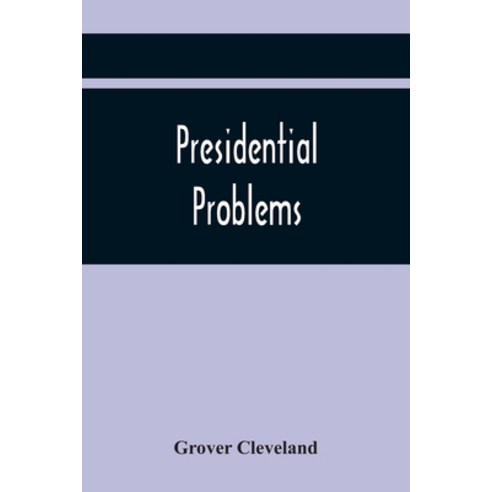 Presidential Problems Paperback, Alpha Edition, English, 9789354441110