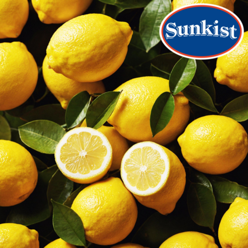 [썬키스트 정품] 미국산 직수입 레몬 신선 선별 특품, 1개, 2kg (13~16입)