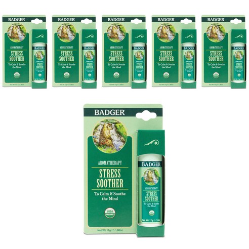 Badger Stress Soother, 6개, 17g