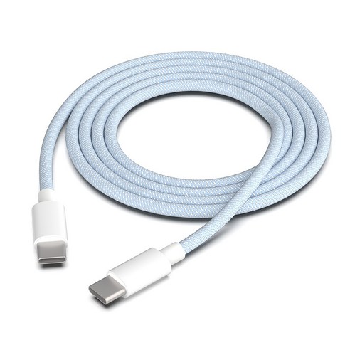 슌키 USB-C 240W 초고속 충전 케이블 아이폰 15 갤럭시 S24 호환, 1개, 핑크, 1.2m