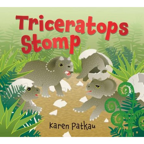 Triceratops Stomp Hardcover, Pajama Press