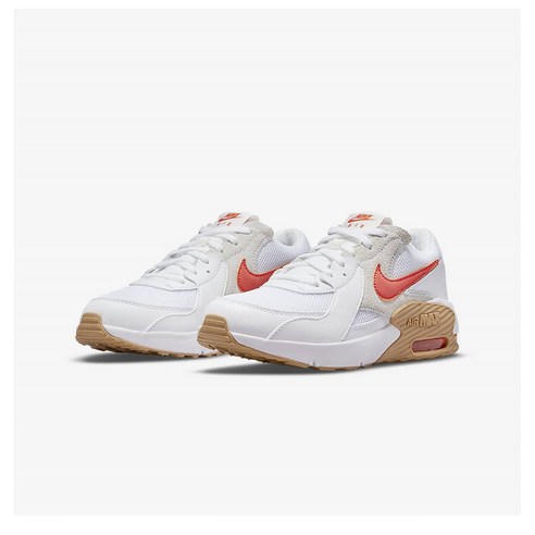 나이키 여성 스크린 골프화 블레비 화이트오렌지 Nike Air Max Excee white/orange