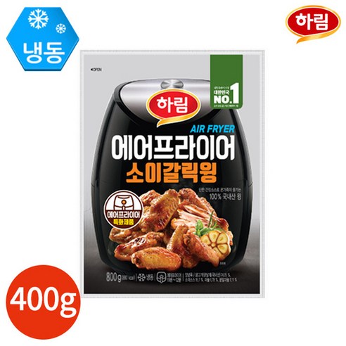 하림 소이갈릭윙 400g, 1개