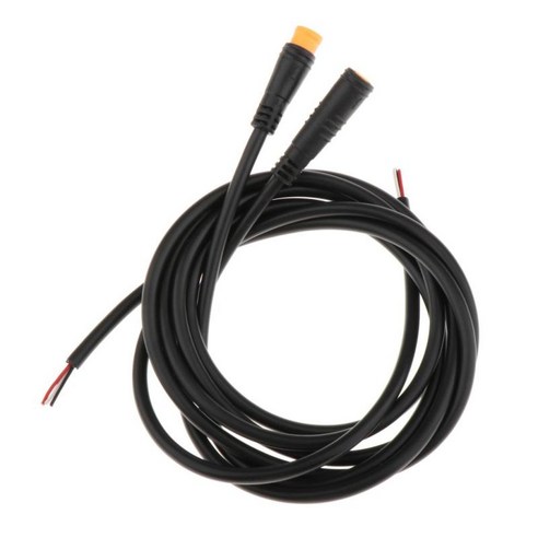 연장 케이블 2Pin/3Pin/5Pin/6Pin 방수 플러그 커넥터, 3 핀, 90-95cm, ABS