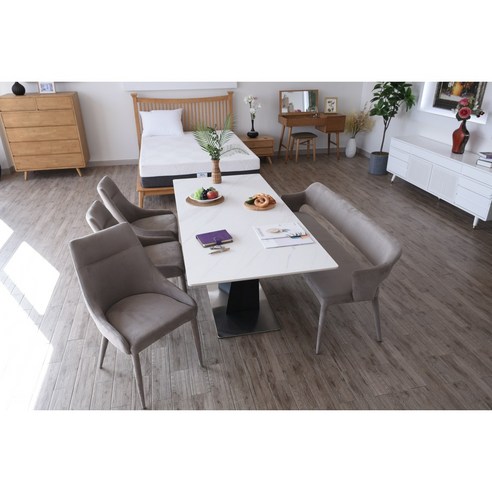 이탈리아 세라믹의 아름다움과 실용성을 담은 프리미엄 식탁, 이즈네이처 소피아