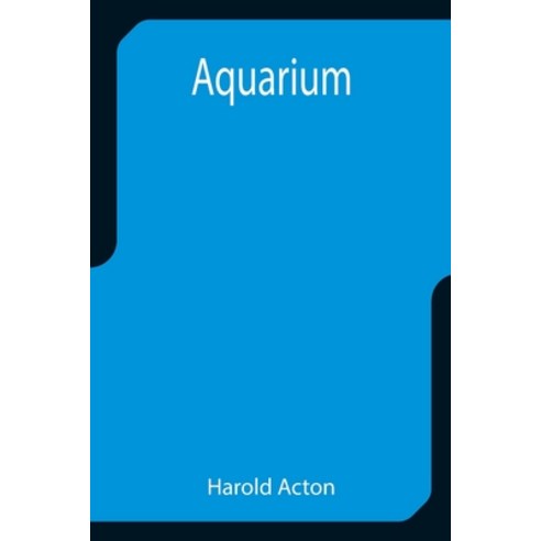 (영문도서) Aquarium Paperback, Alpha Edition, English, 9789355399328