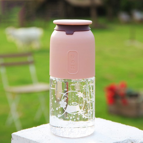 창의력 기초 플라스틱 컵 숨기다 줄 잡다 손 컵 대구 마음 플라스틱 컵, 핑크, 350ml