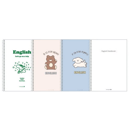 모닝글로리 1000 중고생 SP 영어노트, 랜덤 발송, 5개입