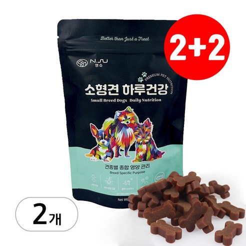 [썬더펫] 앤슈 소형견을 위한 하루건강 강아지 간식 180g, 1개 강아지 영양제