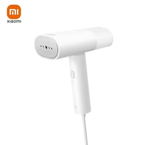 의류 스티머 휴대용 접이식 여행 스팀 다리미 가전 선물, B.AU, 1개, 1.220V white