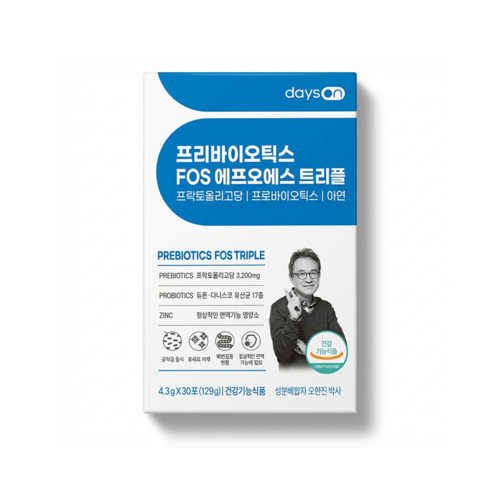 [쇼핑엔티] 오한진 프리바이오틱스 FOS 트리플 11개월 + 무료체험분 10포
