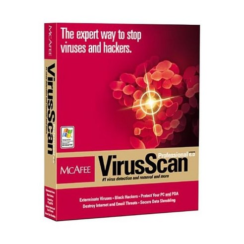 McAfee VirusScan 프로페셔널 6.0 - 기타 | 쿠팡