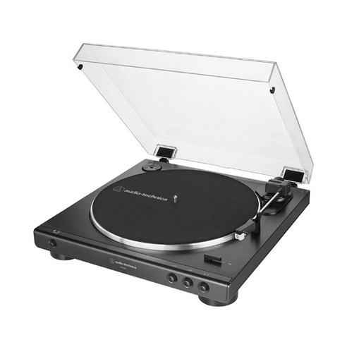 오디오테크니카 자동 벨트 드라이브 턴테이블, AT-LP60X(블랙)