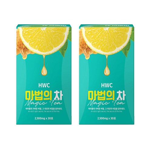 HWC 마법의 차 아이돌워터 우바홍차 레몬 녹차, 30포, 2개 요헤미티워터 HWC 마법의 차 아이돌워터 우바홍차 레몬 녹차, 30포, 2개 요헤미티워터
