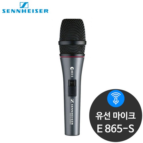 레이니어 유선마이크 E845S 고급형 고음질 강의 보컬 행사 라이브 버스킹 12 젠하이저 E845 S 스튜디오 연설용 보컬용 강의 마이크