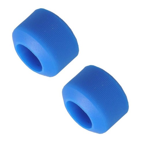 실리콘 핸들 바 핸들 커버 사이클 프로텍터 액세서리, 블루, 20mm