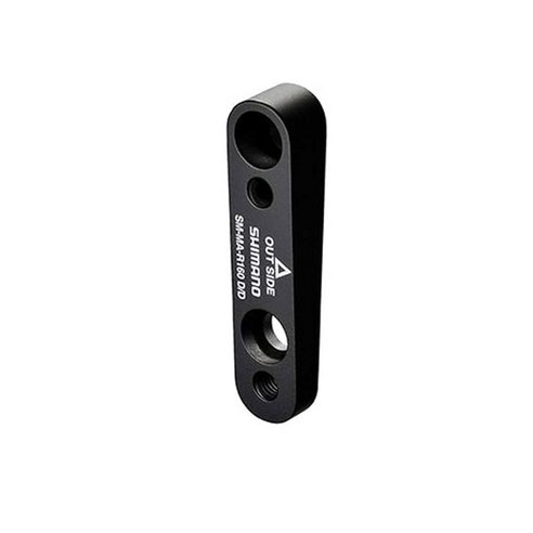 Shimano 플랫 마운트 디스크 브레이크 어댑터, 4 Rear Flat Caliper To Flat Mo, 160mm, 1개