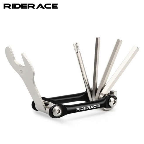 RIDERACE 자전거 휴대용 멀티툴 육각렌치 페달렌치 공구 RR9540, 단일