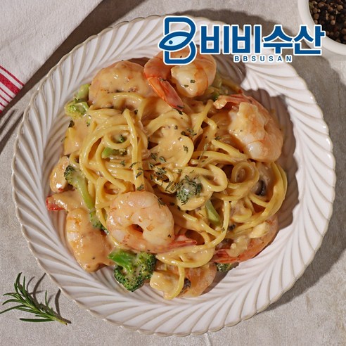 비비수산 흰다리새우 감바스: 바다의 신선하고 촉촉한 선물
