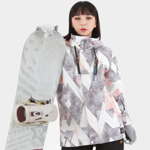 라시엘로 라시엘로 여성 스키/보드복 자켓 LAZ-J811-GRAY PINK