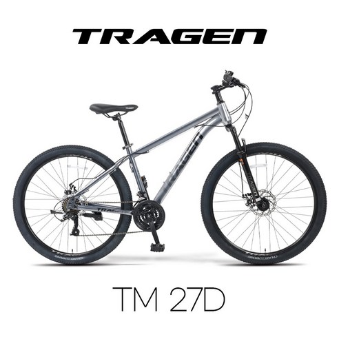 트라젠 TM-27D 27.5인치 21단 MTB자전거, 샤이니블랙, 미조립박스배송