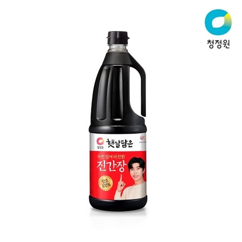   청정원 두번달여 더 진한 진간장, 1.7L, 1개