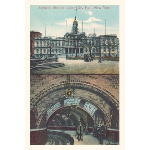 (영문도서) Vintage Journal Subway Station City Hall Paperback, Found Image Press, English, 9781669512769