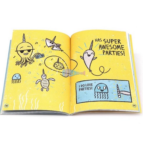 [이엔제이] 국내 발송 외뿔고래와 해파리 영어원서 세트 A Narwhal and Jelly 음원제공, 8권 세트