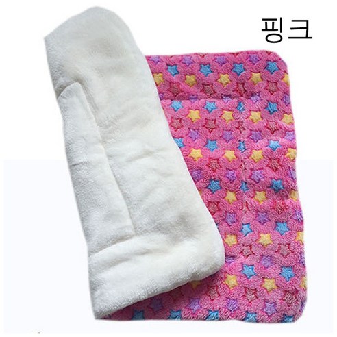 amk 펫 면 패드 고양이 슬리핑 패드, 옐로우, S(50×30cm)