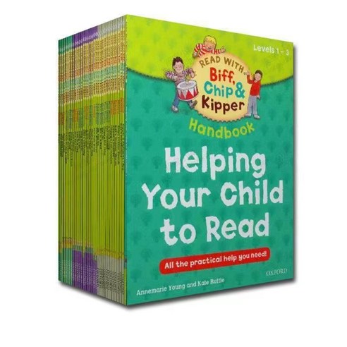 옥스포드 리딩트리 Biff Chip and Kipper phonics and first stories, 1-3단계 28권