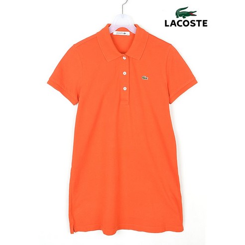빈티지/ 라코스테/반팔 롱카라티/여성M/티셔츠/3672a5