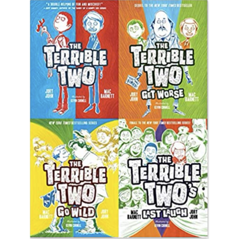 영어 원서 ‘더 테리블 투: 4권 코믹 챕터북 (AR 4점대) 음원’ 영어챕터북