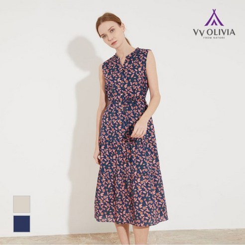 올리비아로렌 프린트 원피스 VVCOA3M5261