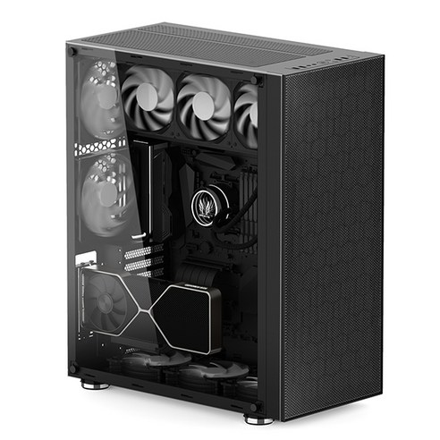 쓰리알시스템 풍통 PC 케이스 빅 타워 BLACK T840