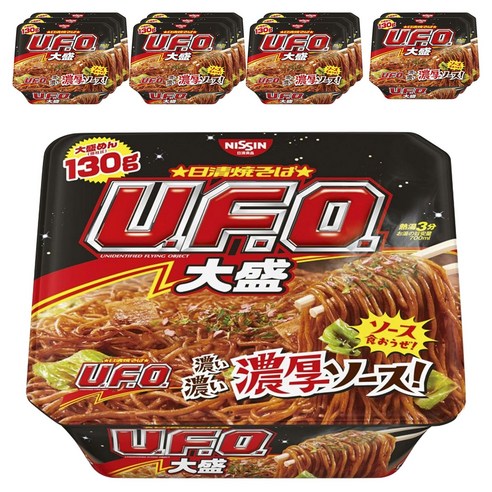야끼소바 야키소바 닛신식품 U.F.O. 곱빼기 167g×12개