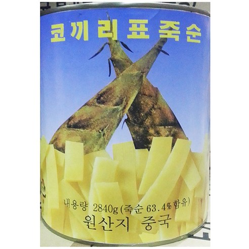 죽순캔 채 명진 2.9kg x 6개 업소용 죽순통조림 대용량 죽순편