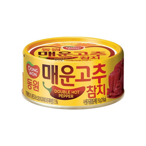 동원 매운고추참치, 150g, 6개